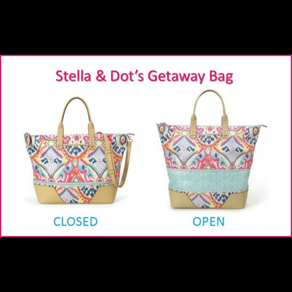 Bnwt Stella & dot getaway bag